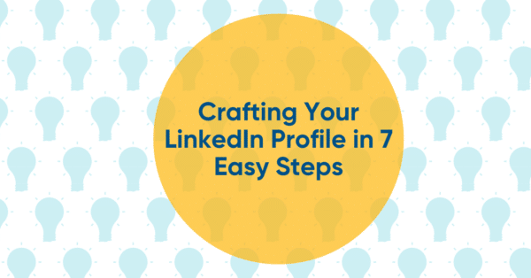 seven tips to improve linkedin with blue lightbulb icons